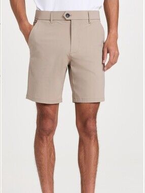 Greyson Montauk Shorts 9" Riverstone Men's 34 Golf Casual Preppy